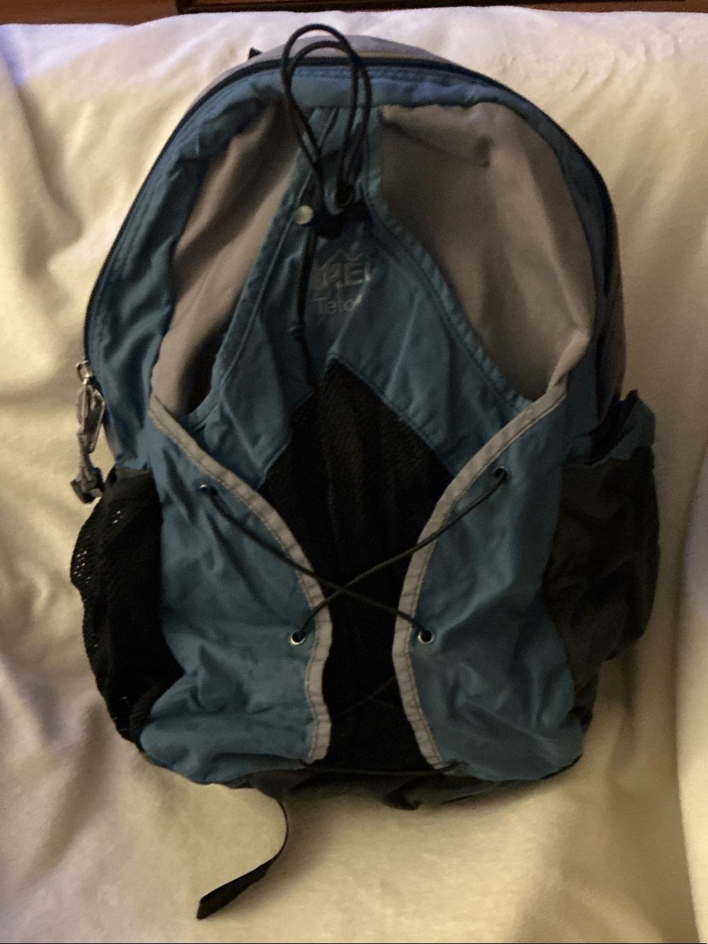REI Blue and Black Men's Daypack Backpack